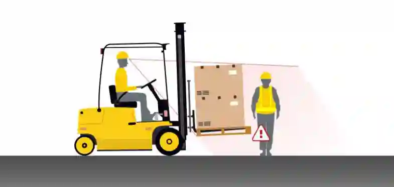 Forklifts Near Misses and Invisibility of Risk in Warehouse Safety