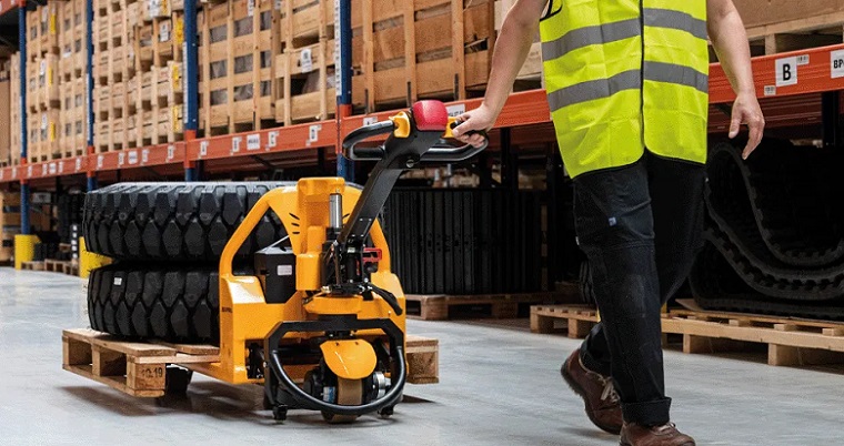 Teknect Pallet Truck FootShield Pro Operations