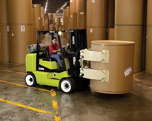 Computer vision proximity detection on a forklift