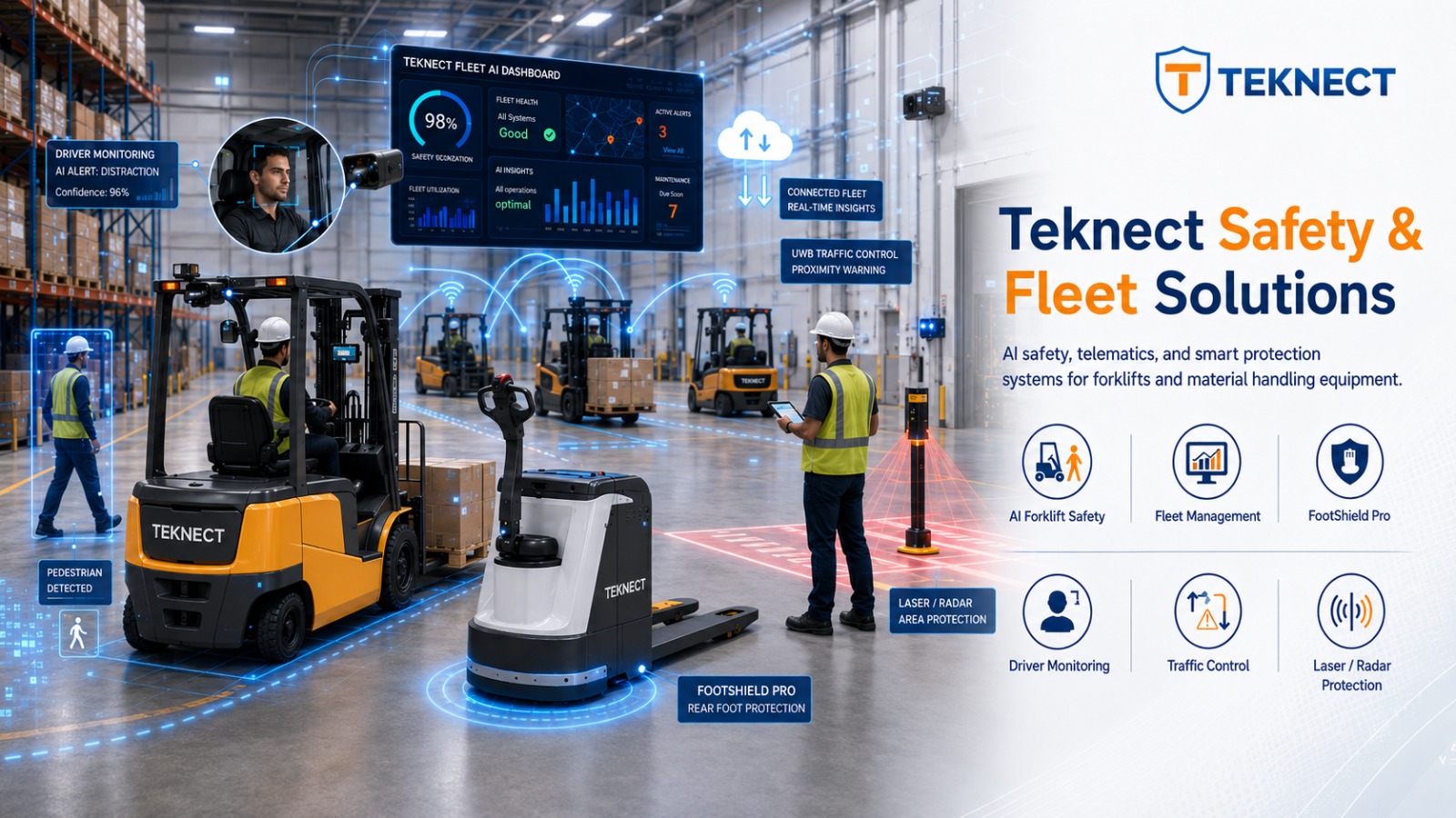AI Forklift Collision Avoidance
