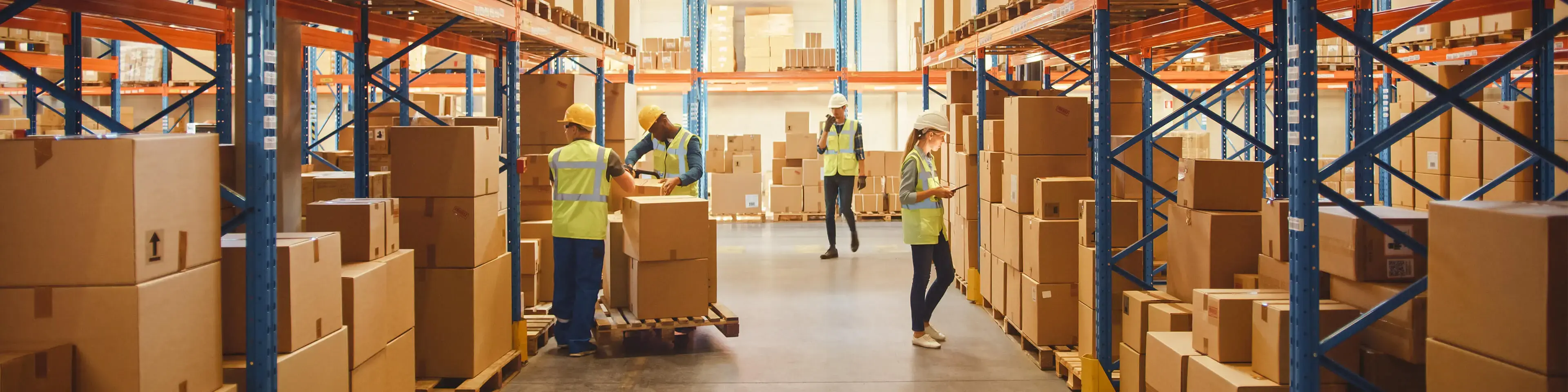 Warehouse safety technology detecting pedestrians near forklifts